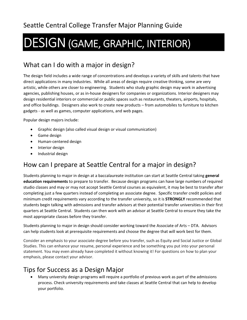 Design(Game, Graphic, Interior)