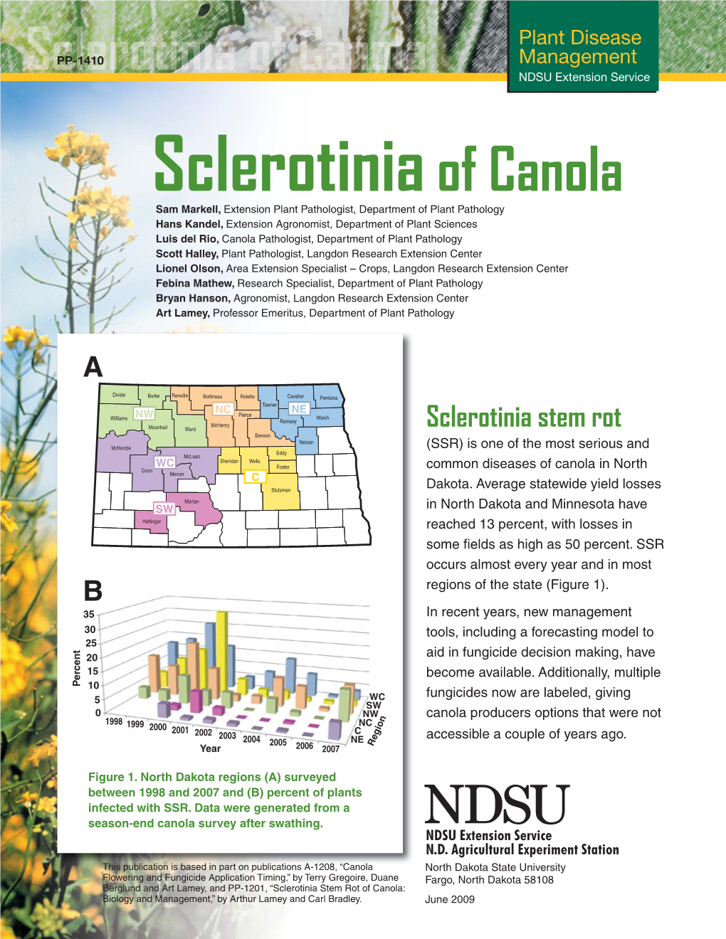 Sclerotinia of Canola