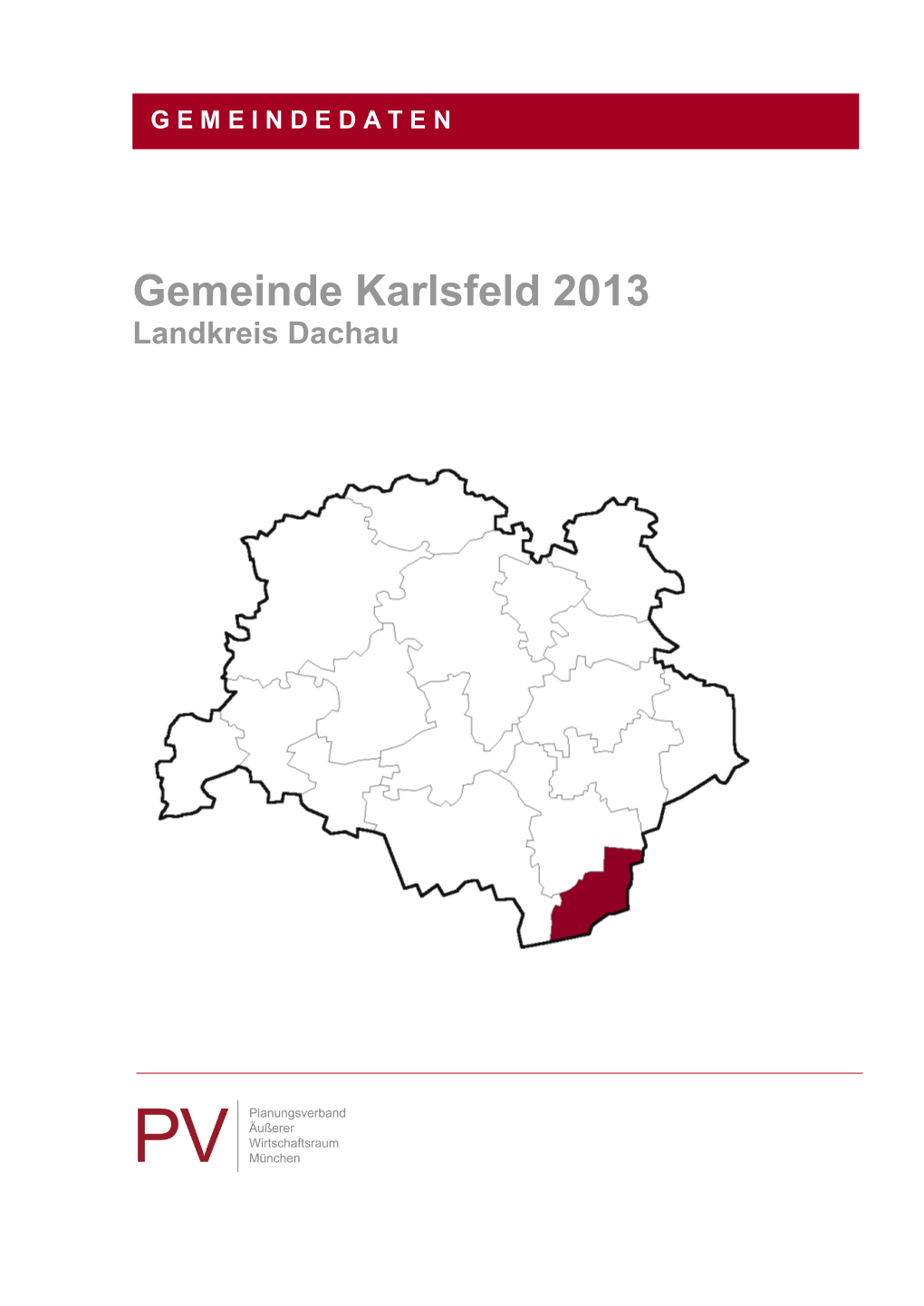 Gemeindedaten 2013
