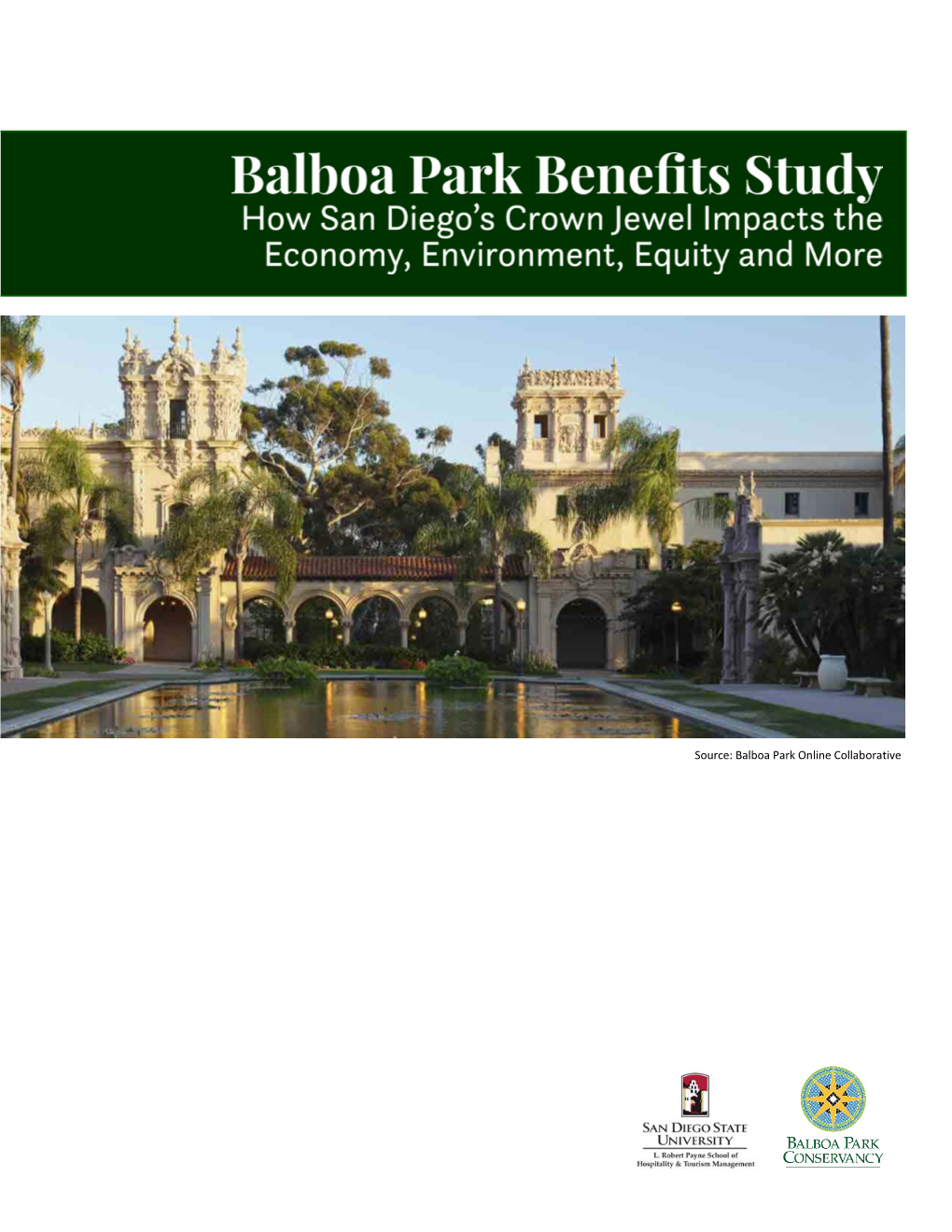Balboa Park Online Collaborative Balboa Park Benefits Study