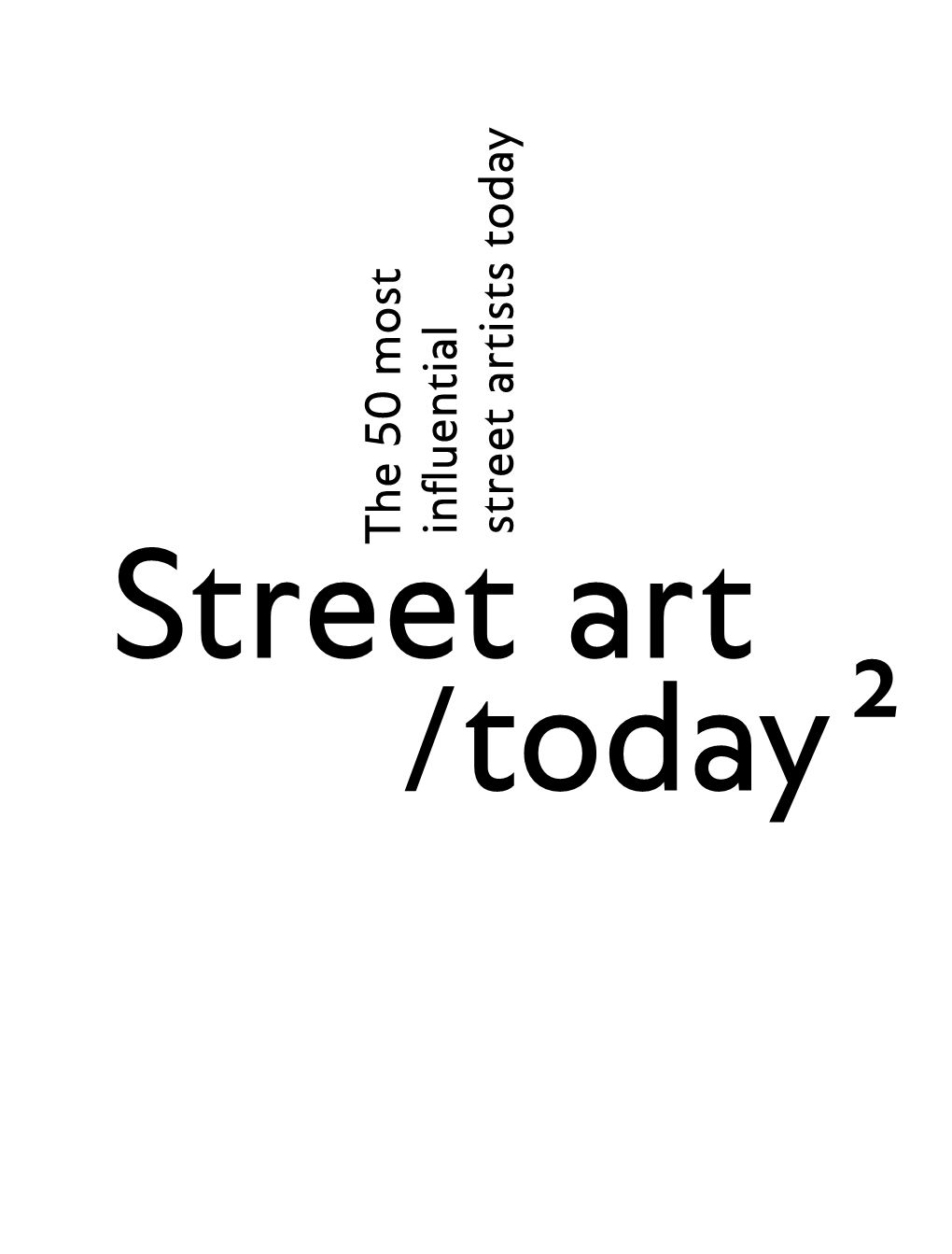 The 50 M Ost Influential Street Artists Today
