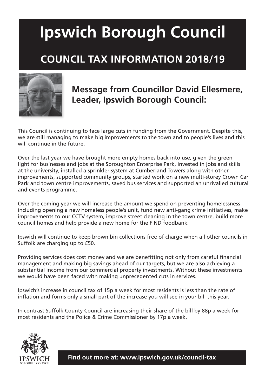 Council Tax Information 2018/19
