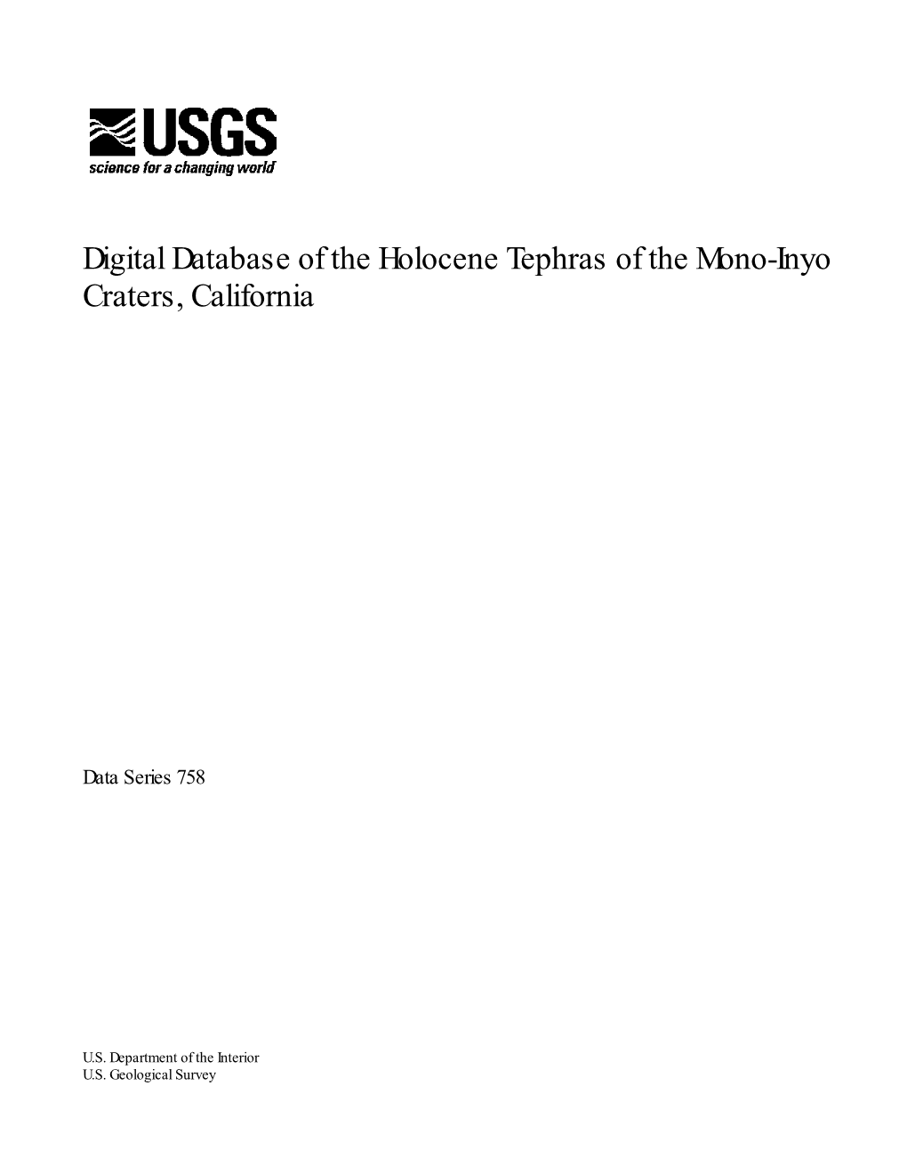 USGS Data Series