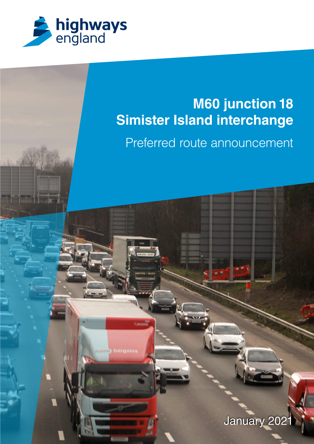 M60 Junction 18 Simister Island Interchange Preferred Route Announcement