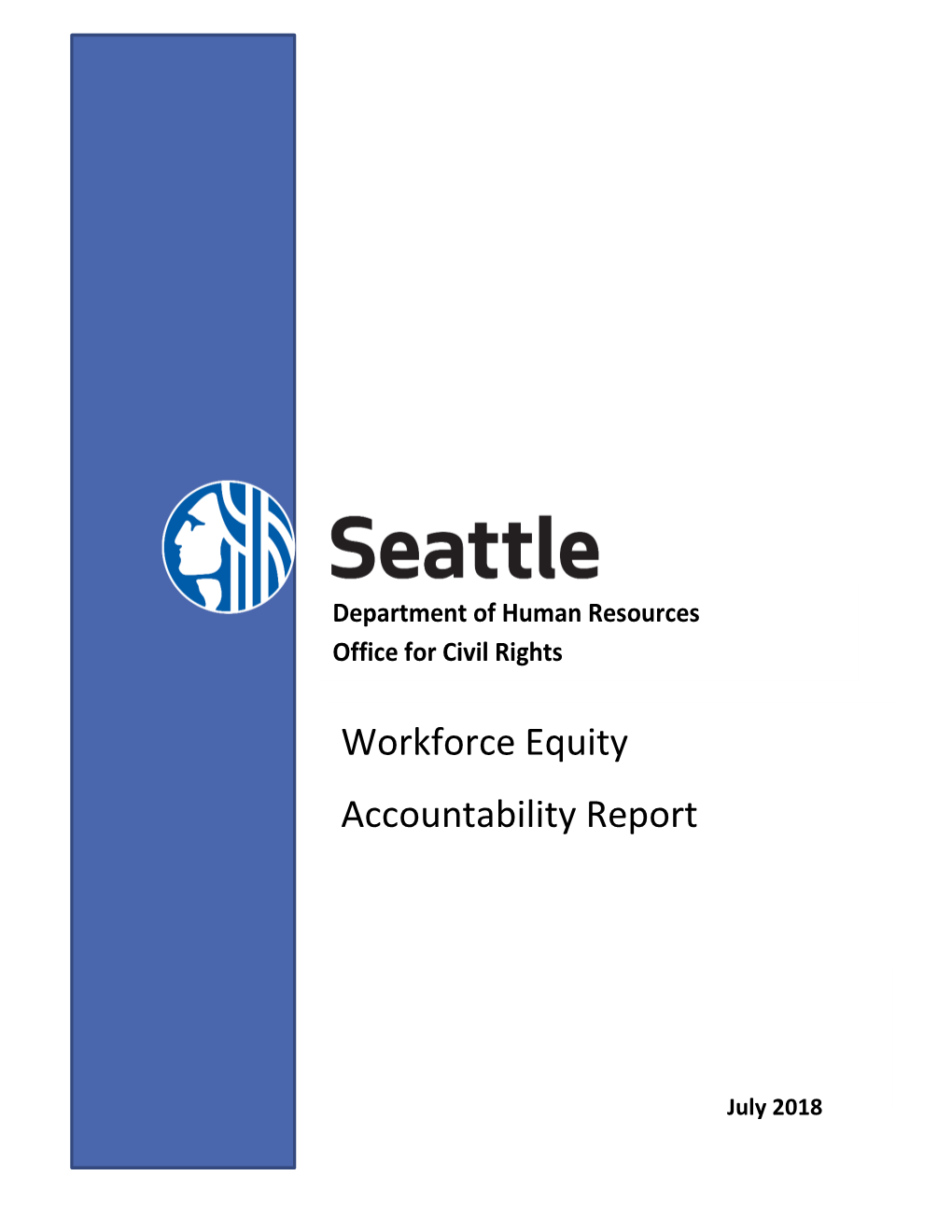 Workforce Equity Accountability Report