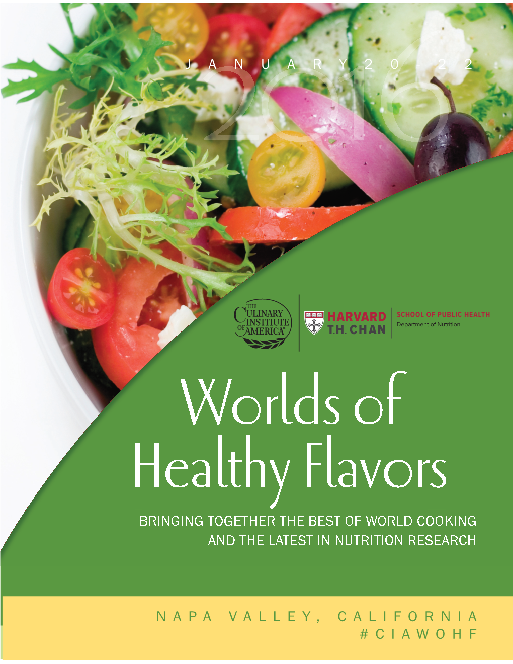 Worlds of Healthy Flavors BRINGING TOGETHER the BEST of WORLD COOKING and the LATEST in NUTRITION RESEARCH