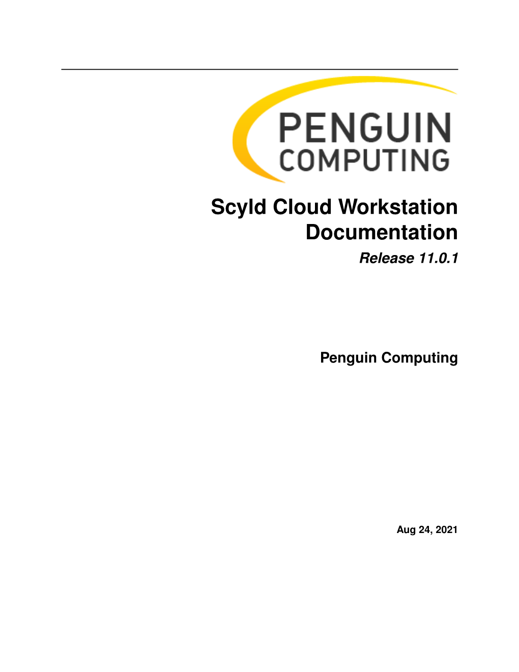 Scyld Cloud Workstation Documentation Release 11.0.1