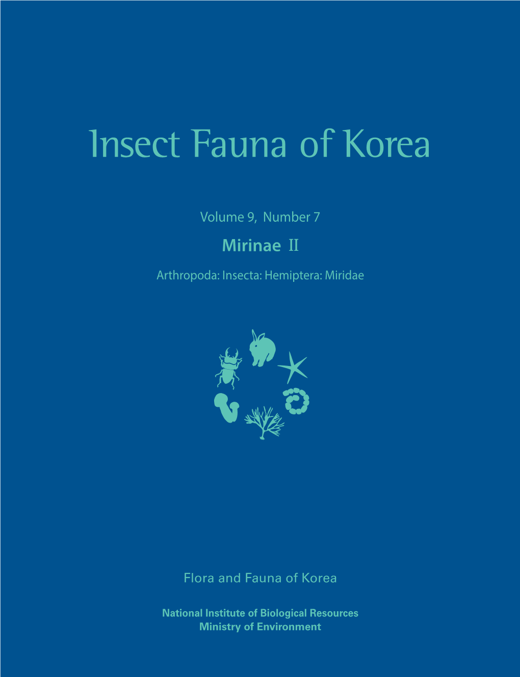 Insect Fauna of Korea Insect Fauna of Korea