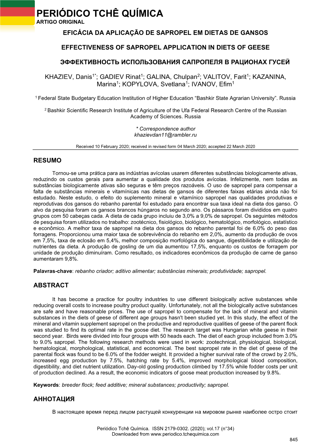 Periodico Tchê Química