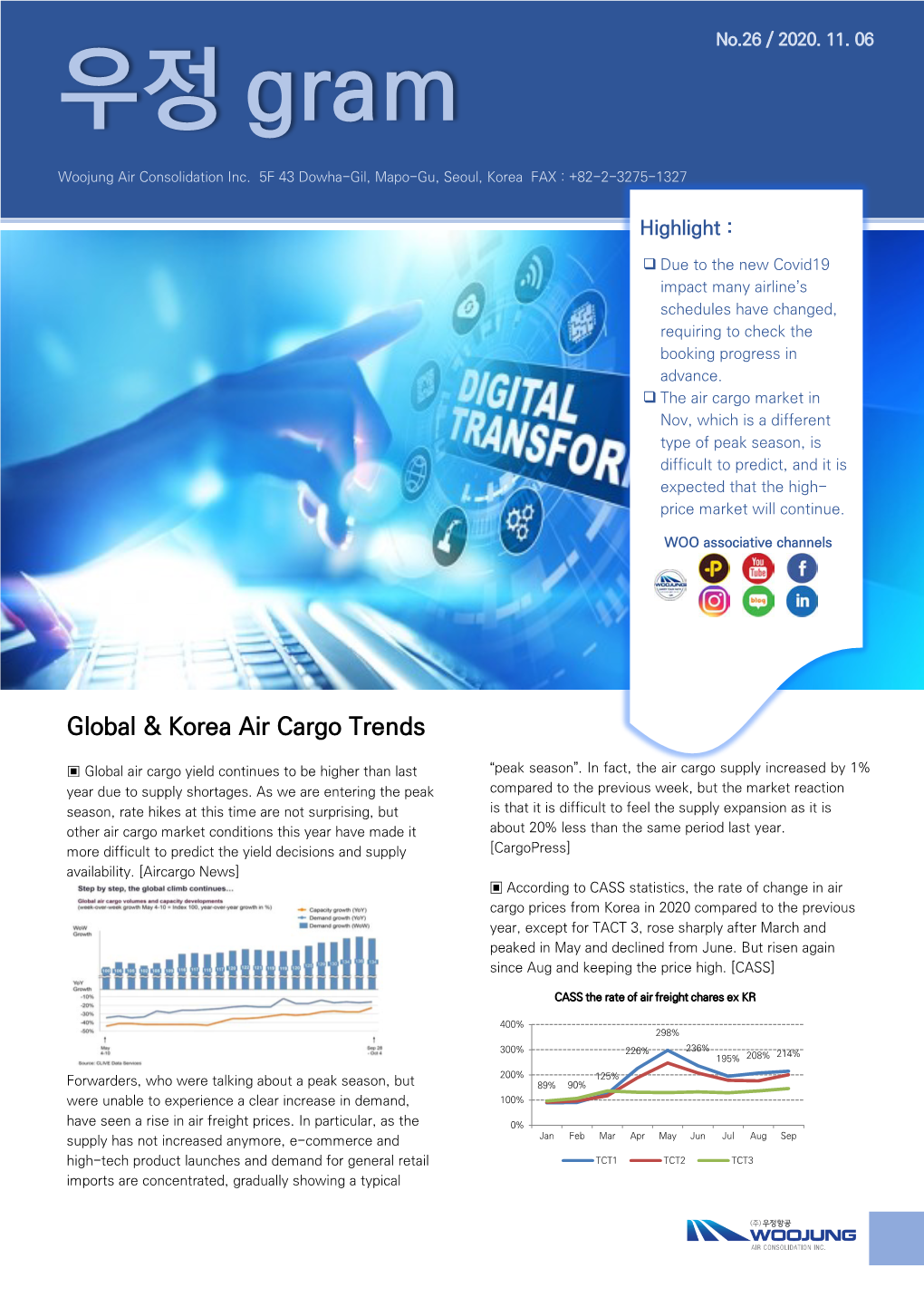 Global & Korea Air Cargo Trends