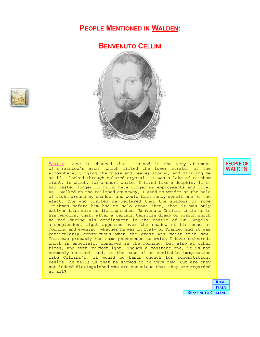 Benvenuto Cellini Tells Us in His Memoirs, That, After a Certain Terrible Dream Or Vision Which He Had During His Confinement in the Castle of St