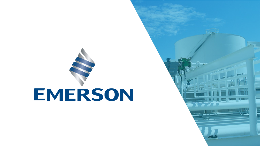 Emerson LNG Solutions Land and Marine