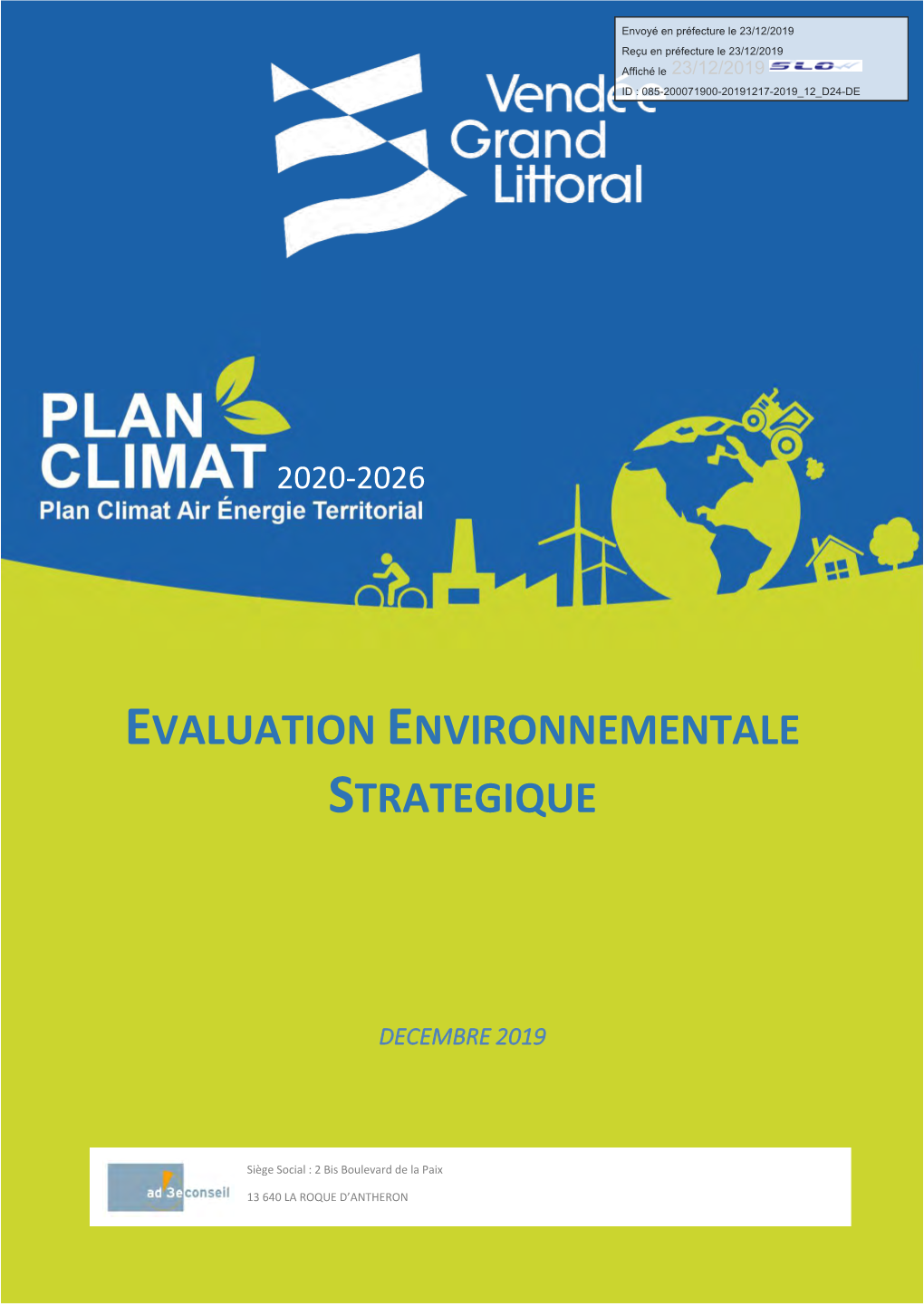 Evaluation Environnementale Strategique