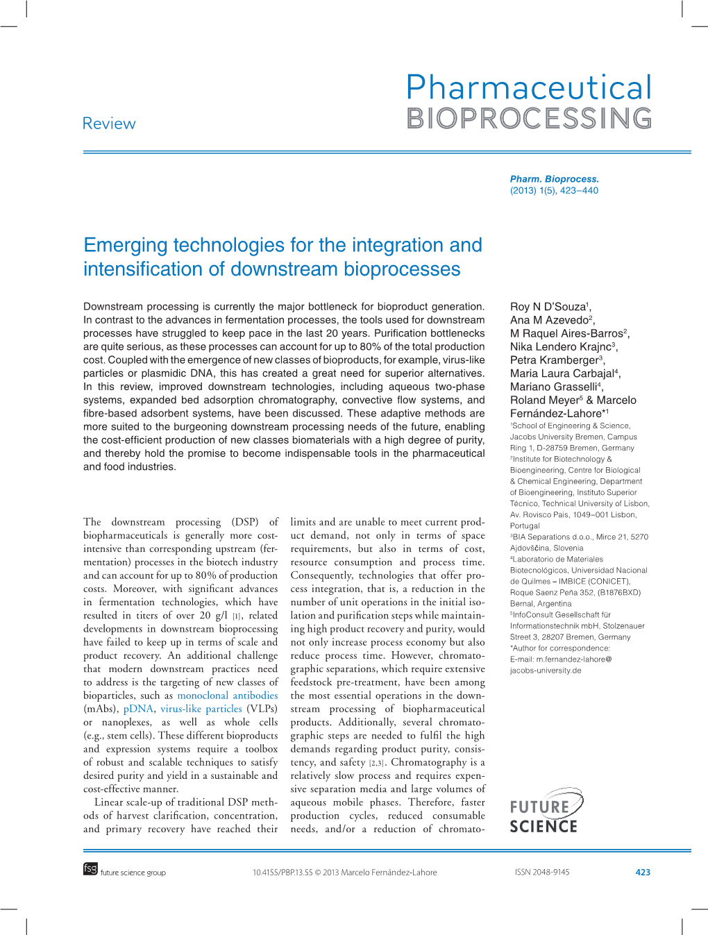 Pharmaceutical Review