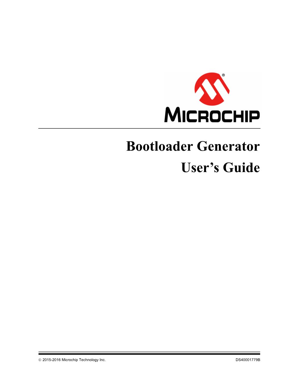 Bootloader Generator User's Guide