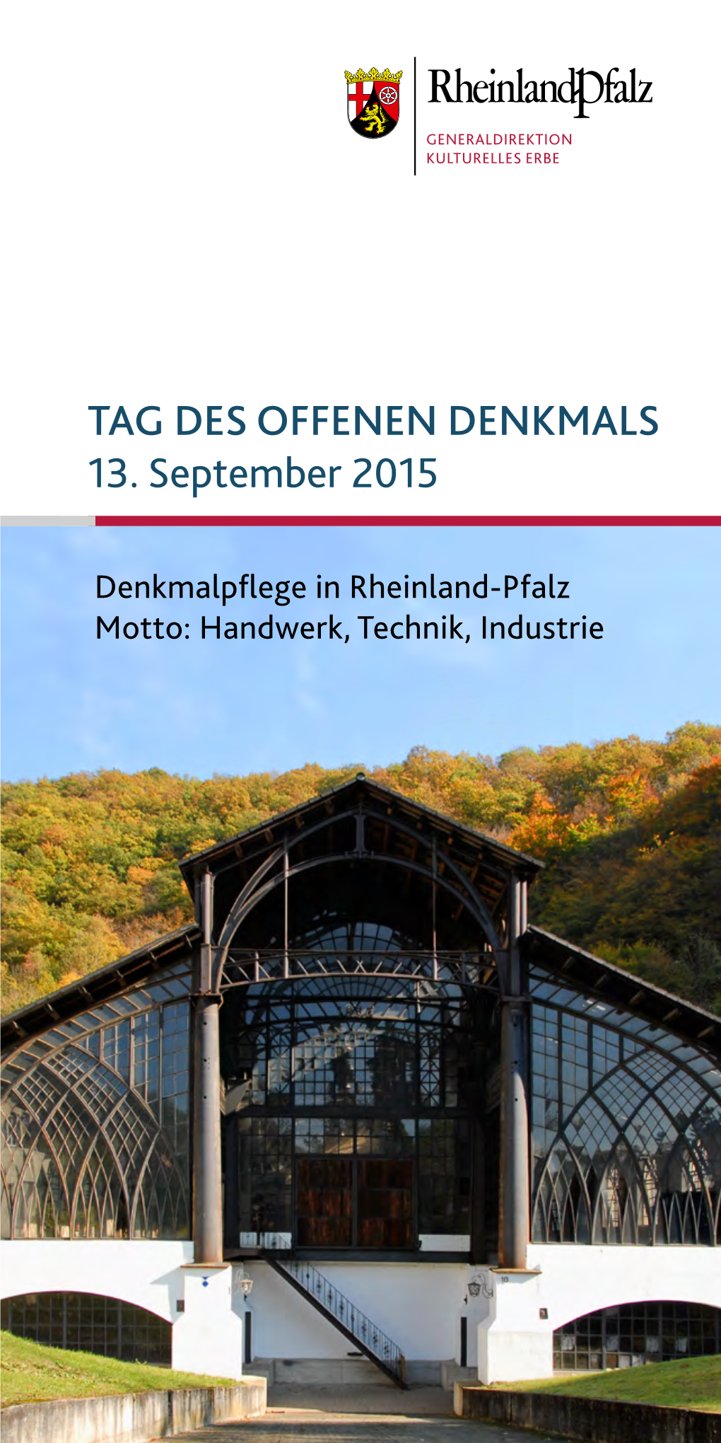 TAG DES OFFENEN DENKMALS 13. September 2015