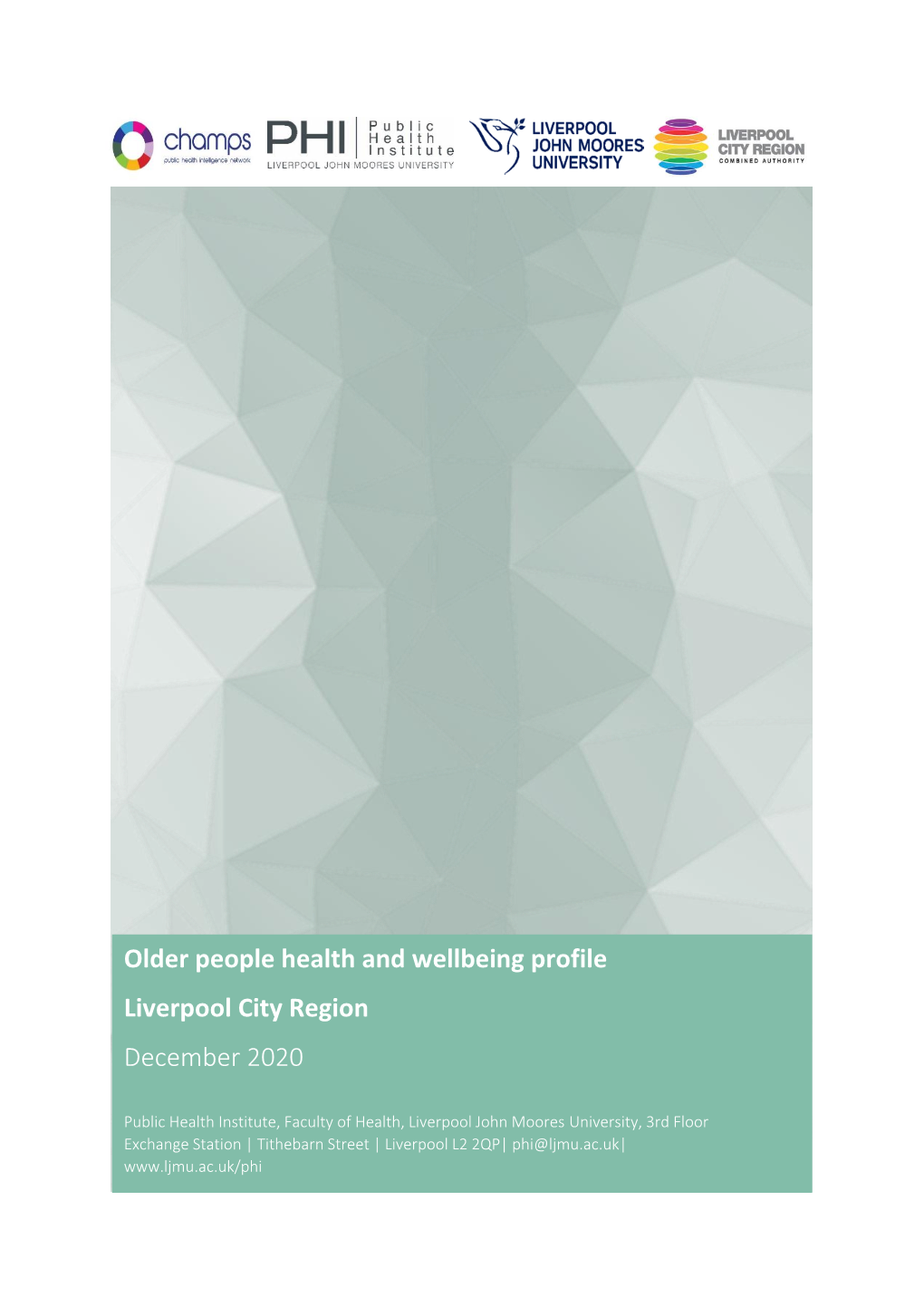 Older People Health and Wellbeing Profile Liverpool City Region December 2020