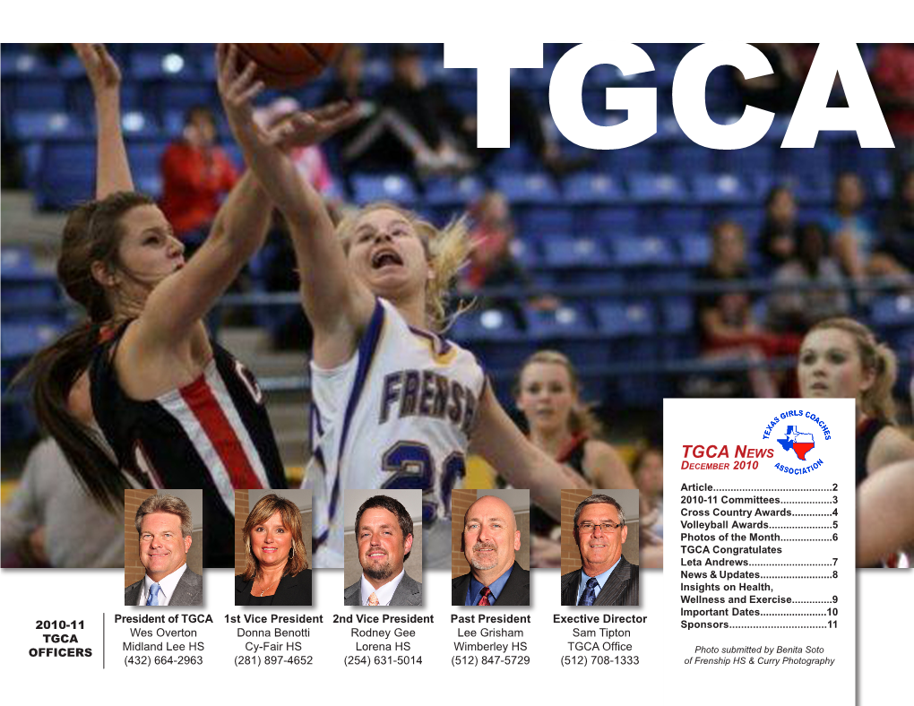 TGCA News December 2010