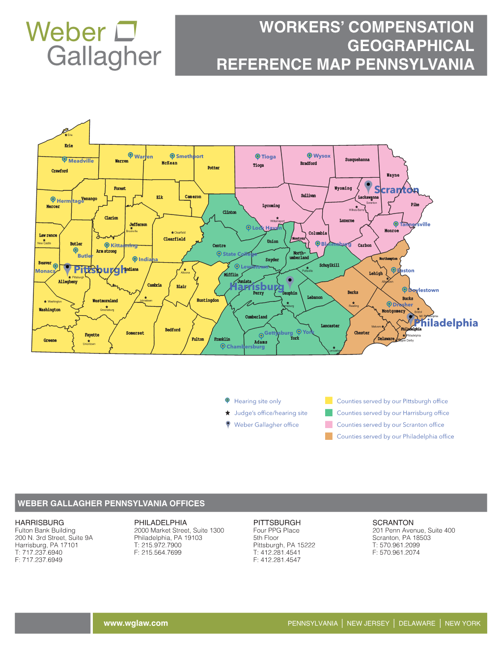 Workers' Compensation Geographical Reference