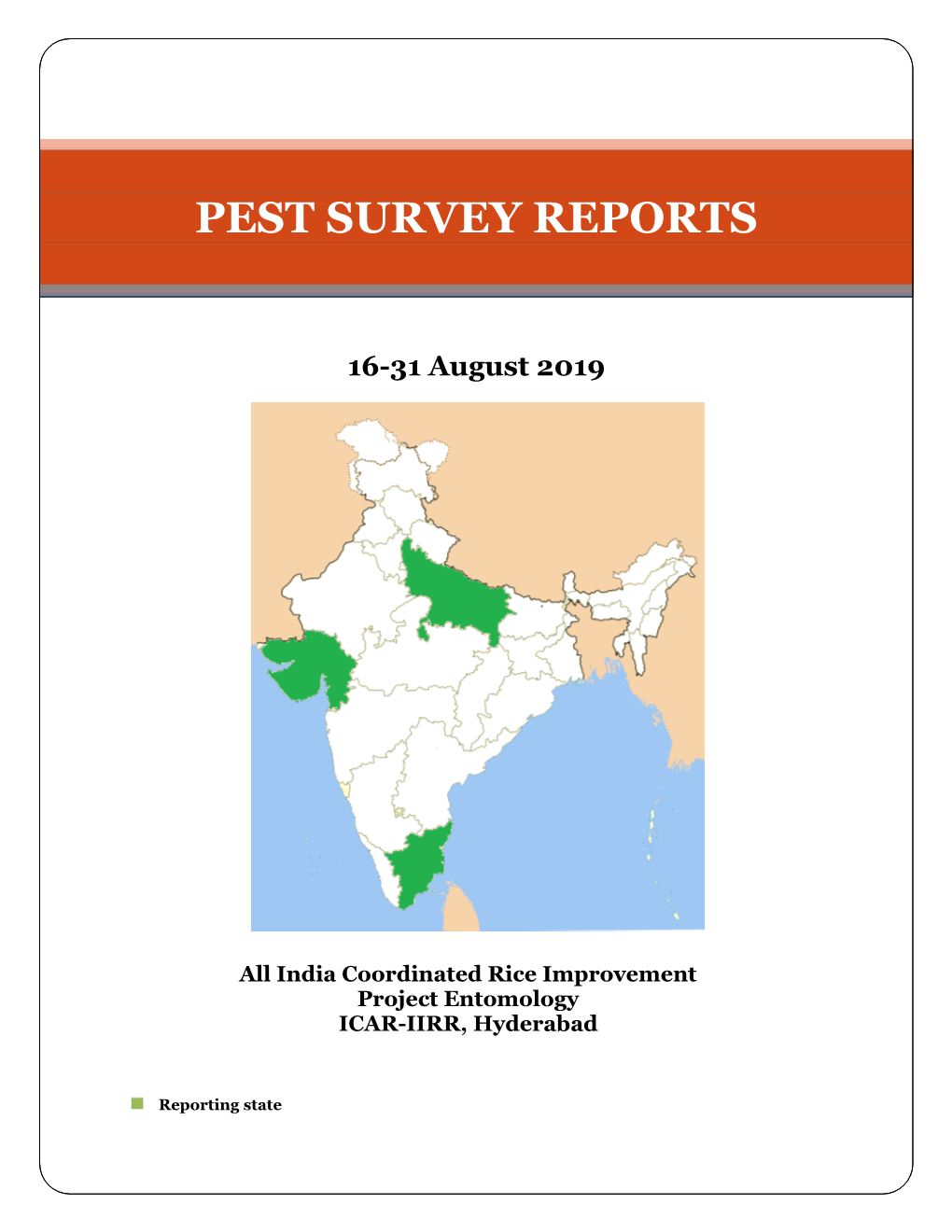 Pest Survey Reports