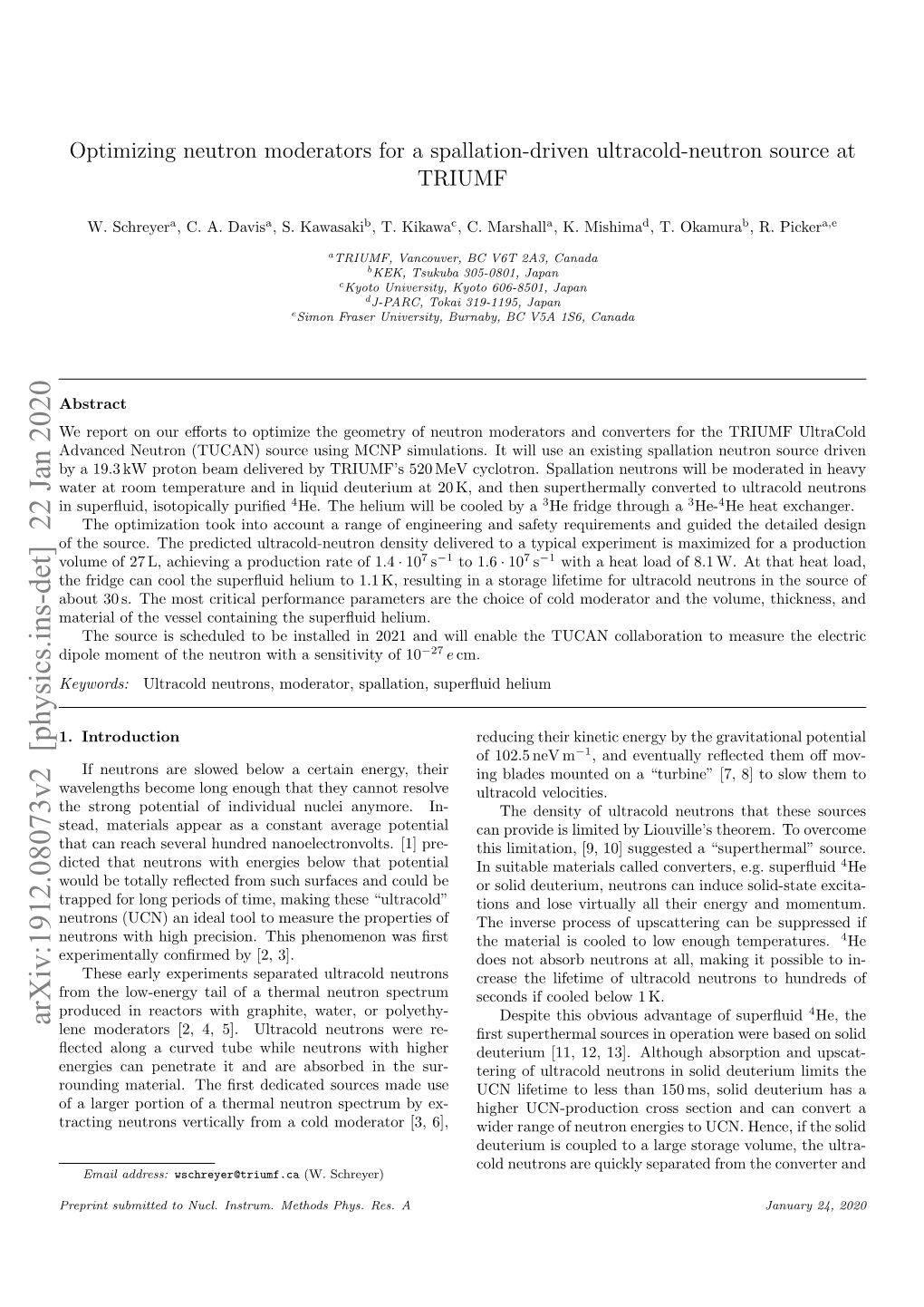 Optimizing Neutron Moderators for a Spallation-Driven Ultracold-Neutron Source at TRIUMF