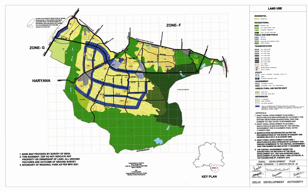 For Zone- J (South Delhi - Ii)