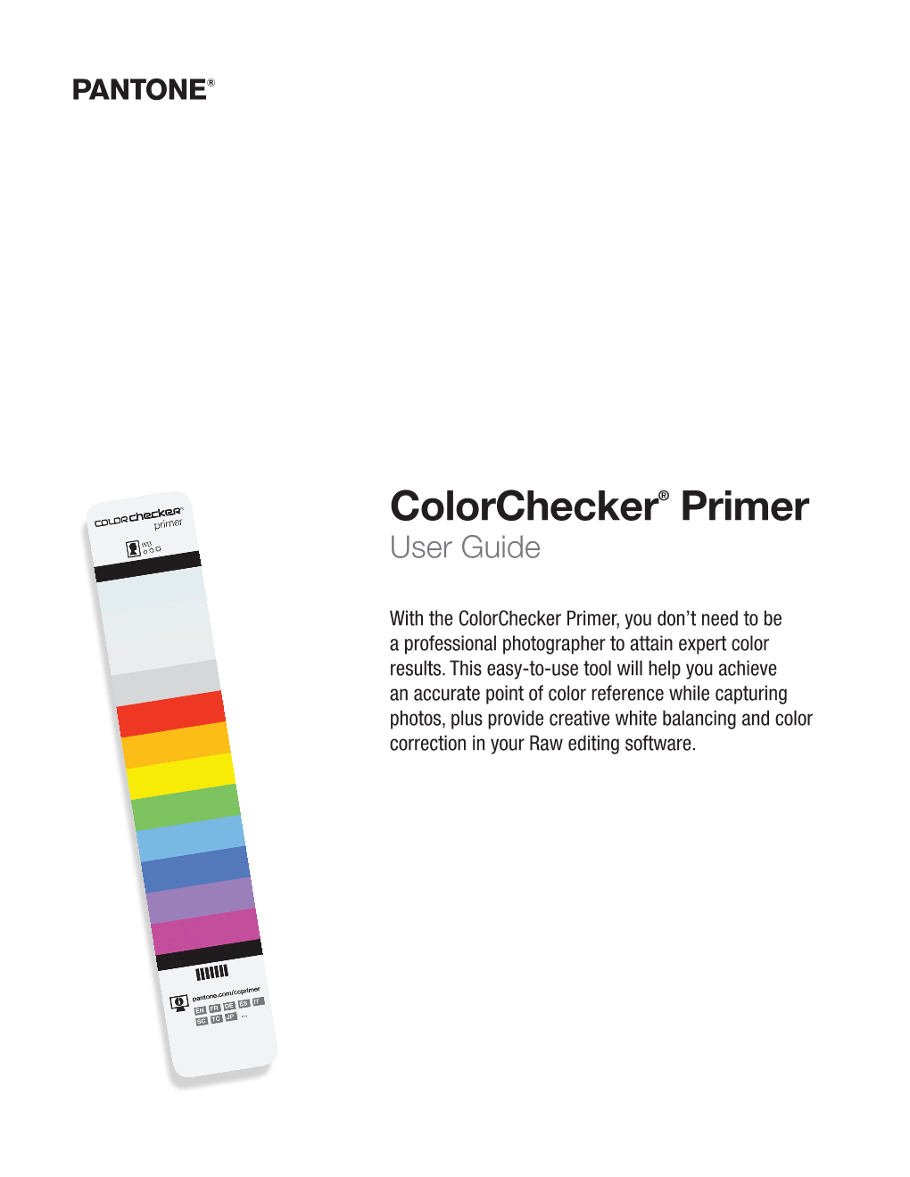 Colorchecker® Primer User Guide