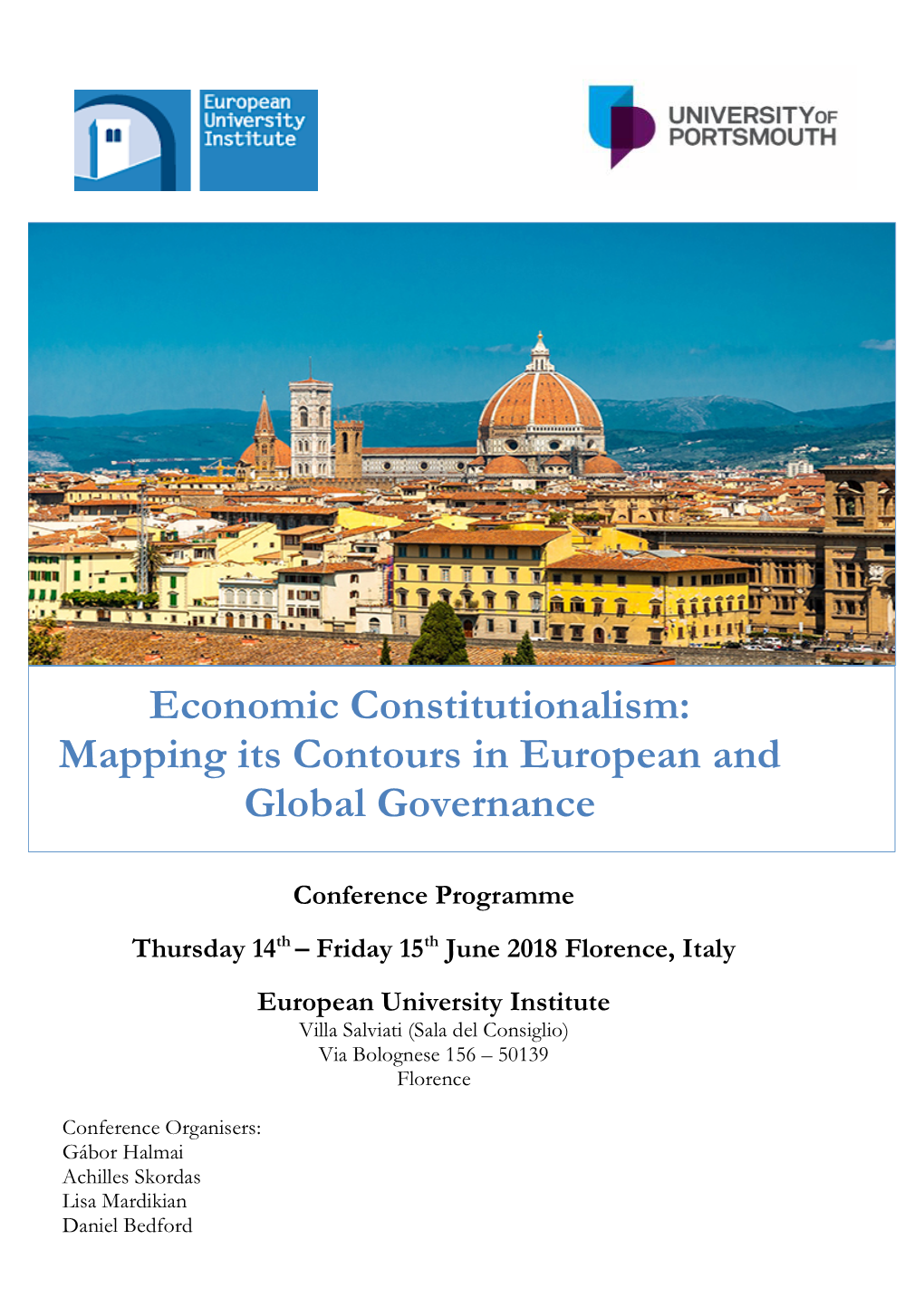 Economic Constitutionalism: Mapping Its Contours in European And