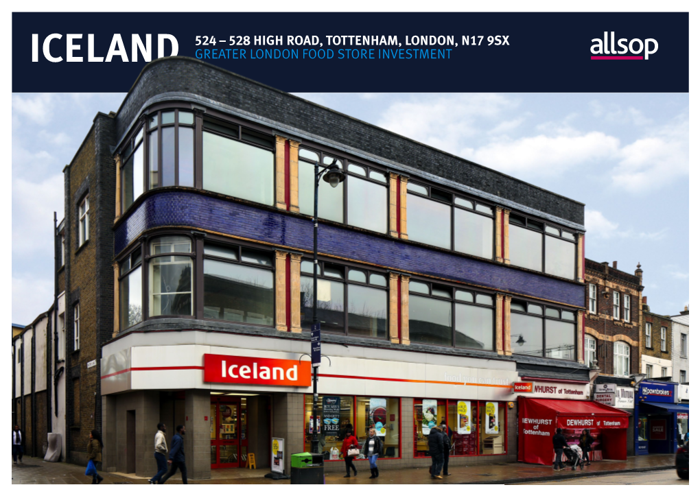 Iceland 524 – 528 High Road, Tottenham, London, N17