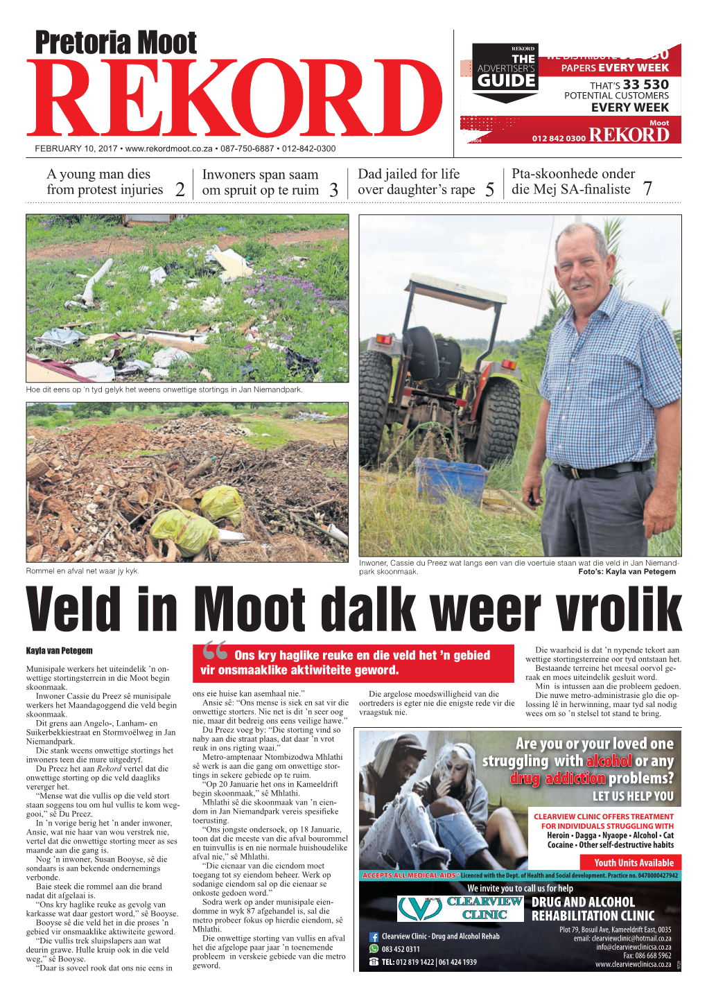 Veld in Moot Dalk Weer Vrolik