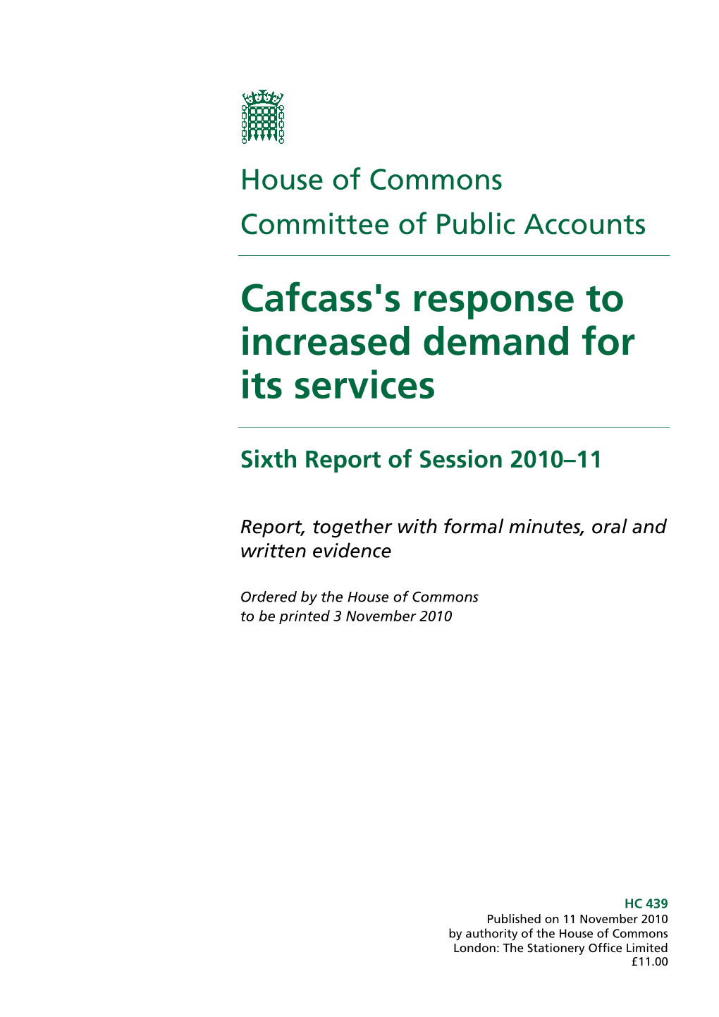 Cafcass's Response to Increased Demand for Its Services