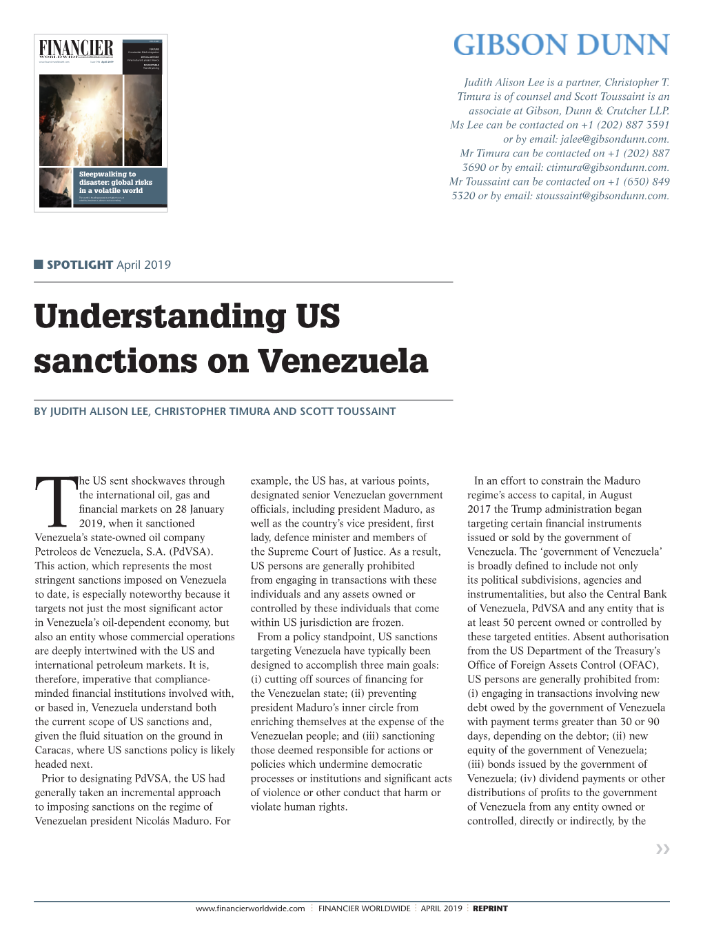 Understanding US Sanctions on Venezuela
