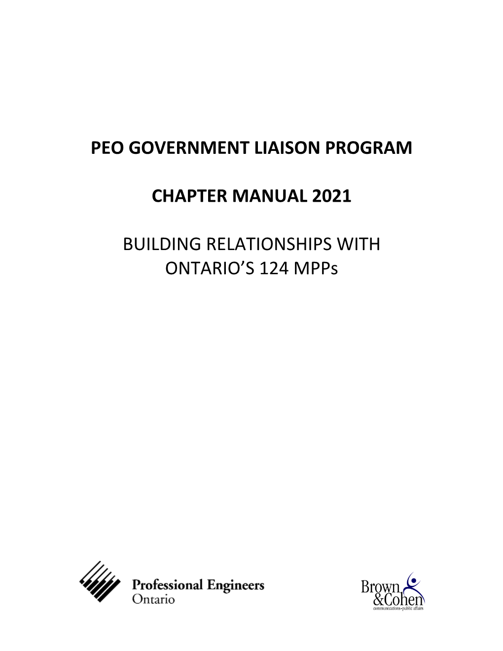 GLP Chapter Manual