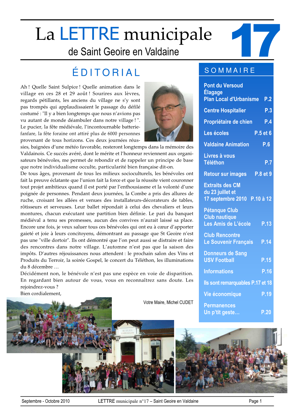 La LETTRE Municipale