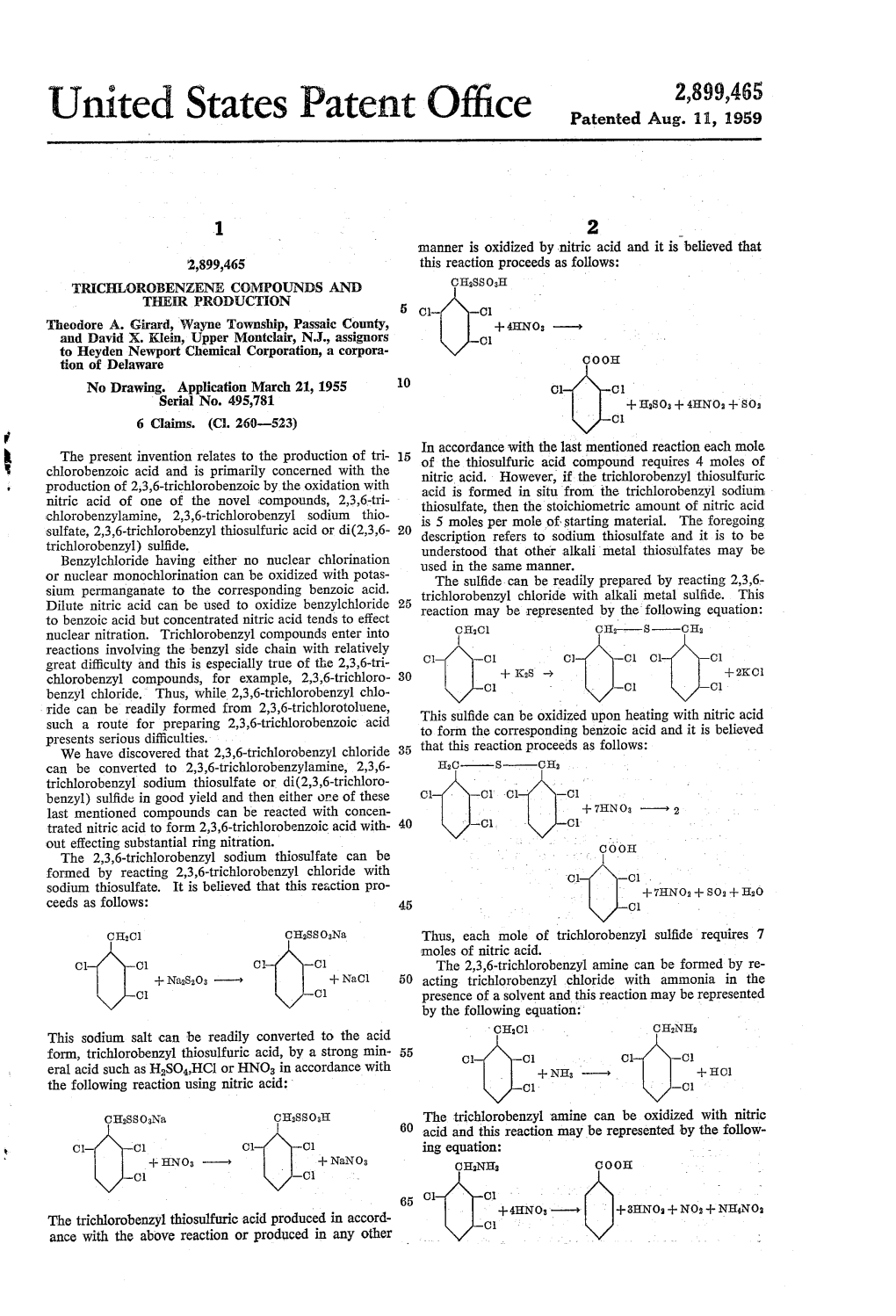 U +4Hnose-—' O+3HN02+NOB+NH4NO2