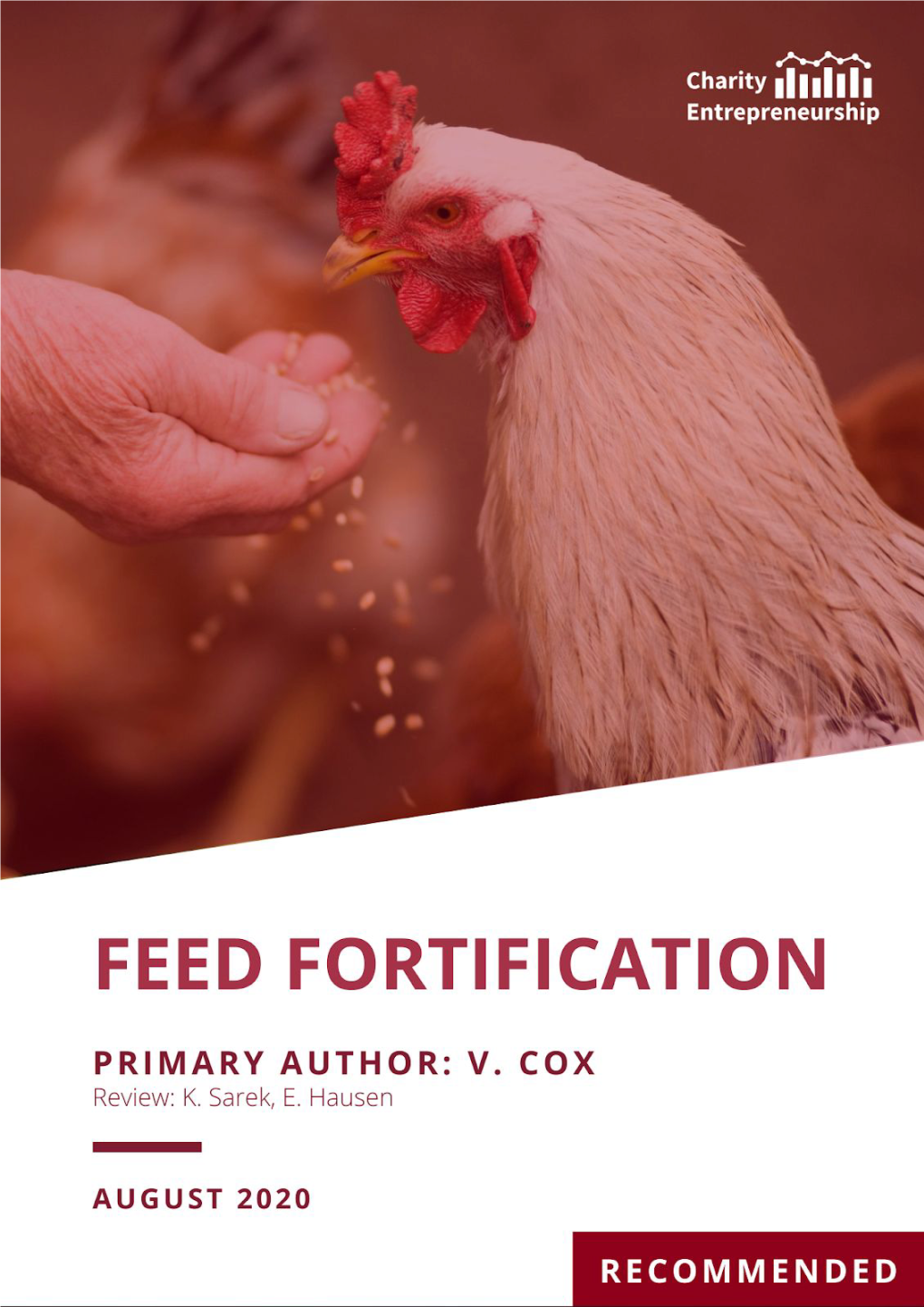 Animal Welfare Feed Fortification Recommended Idea