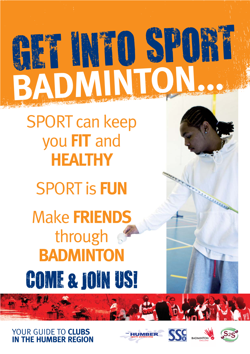 BADMINTON... SPORT Can Keep You FIT and HEALTHY SPORT Is FUN Make FRIENDS Through BADMINTON COME & JOIN US!