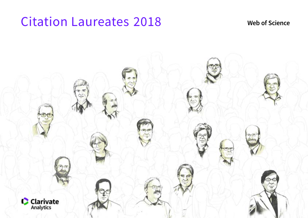 Citation Laureates 2018 of Nobel Class