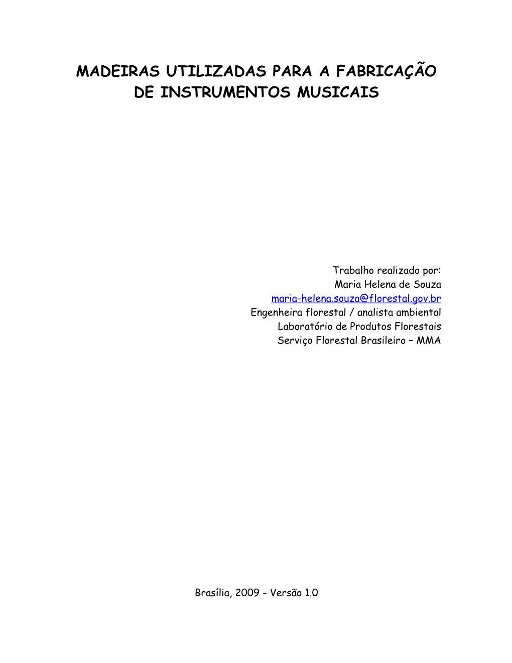 Madeiras Para Instrumentos