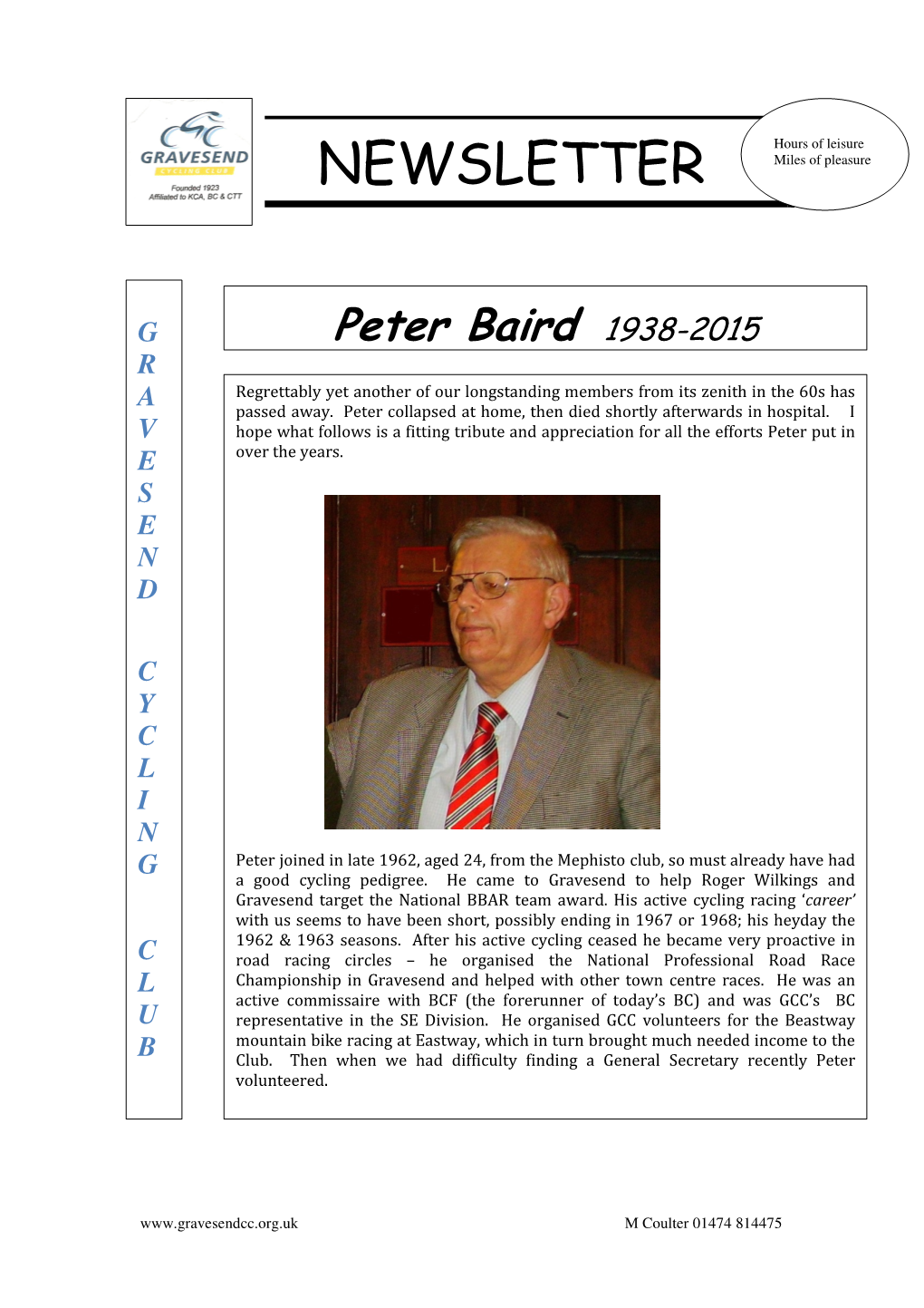 Peter Baird 1938-2015