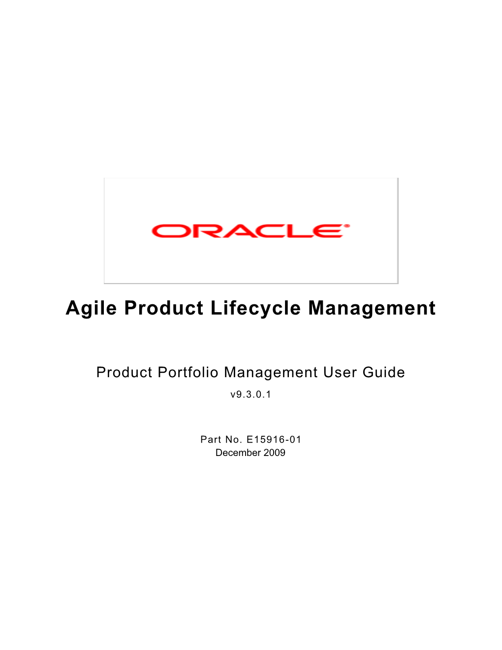Product Portfolio Management User Guide V9.3.0.1