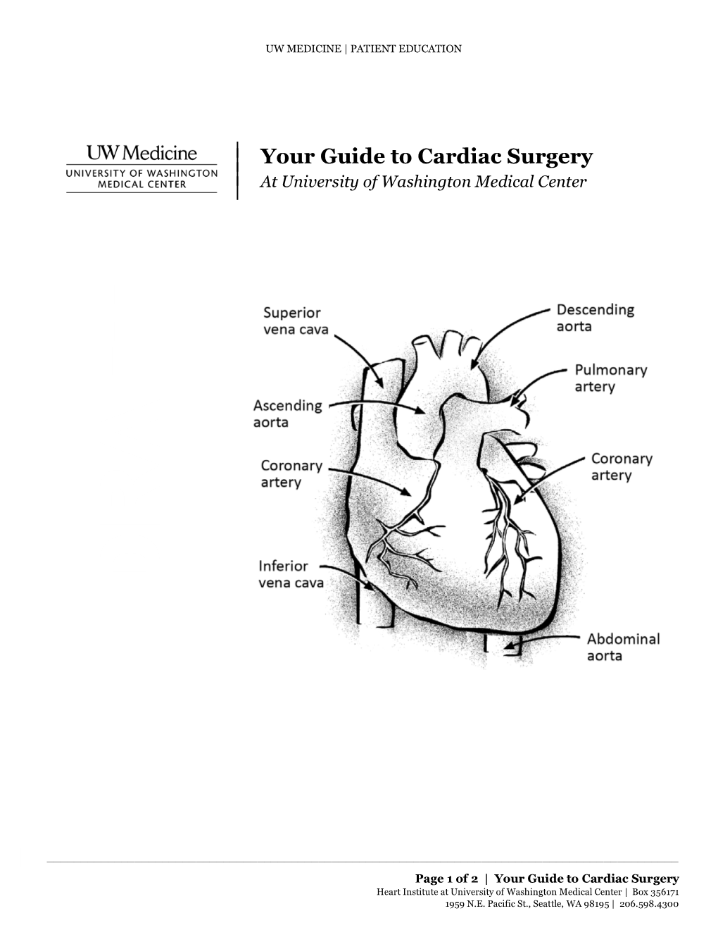 Coronary Artery Bypass Surgery and Heart Valve Replacement