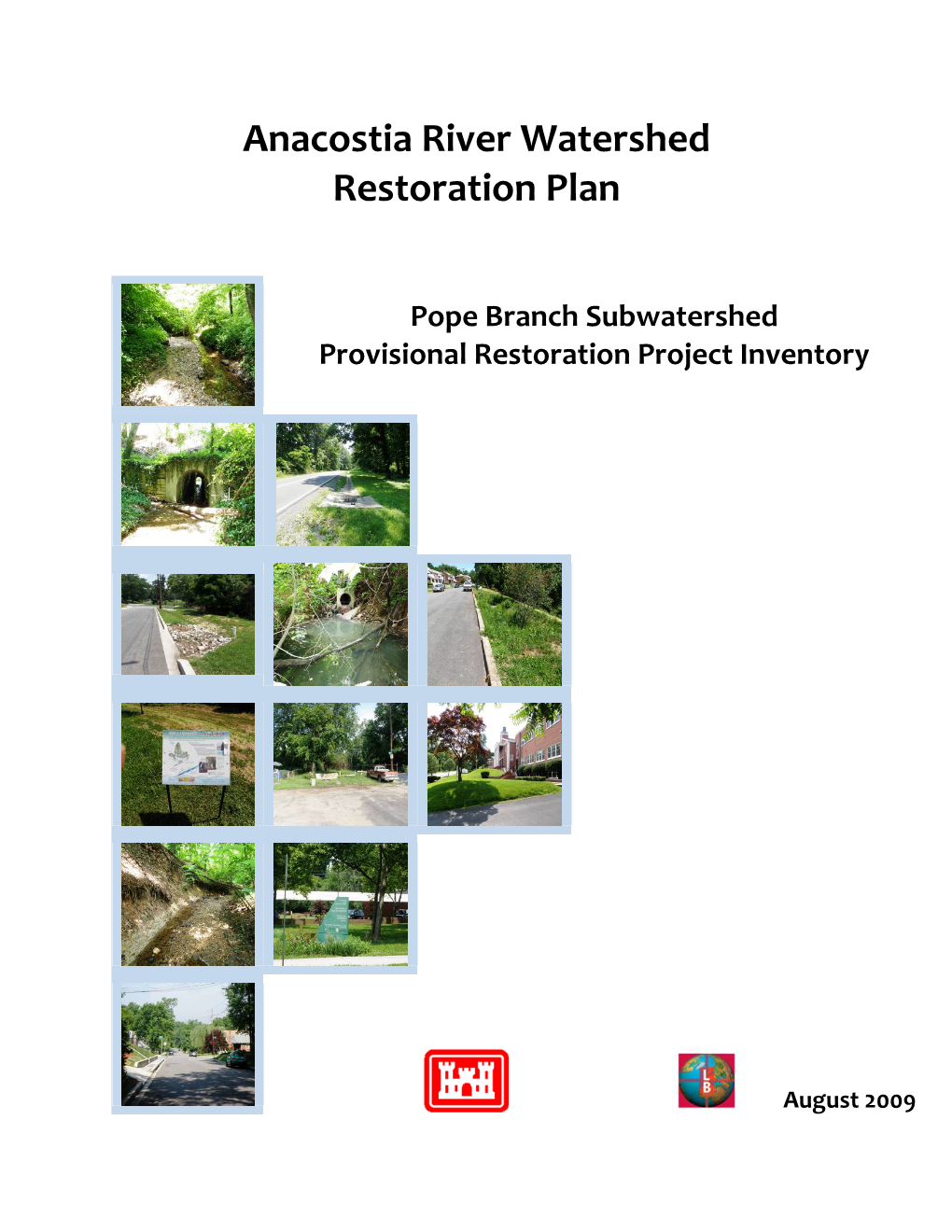 Anacostia River Watershed Restoration Plan