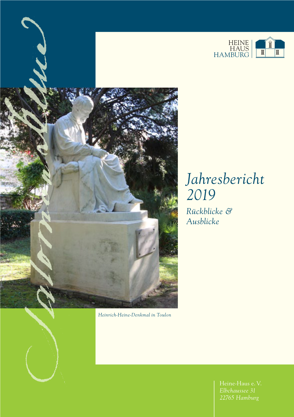 Jahresbericht 2019 Rückblicke & Ausblicke