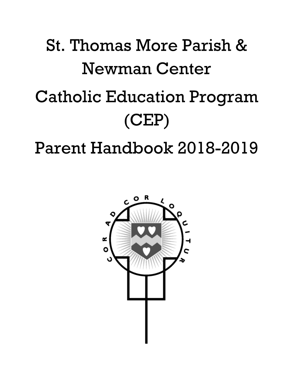 CEP) Parent Handbook 2018-2019