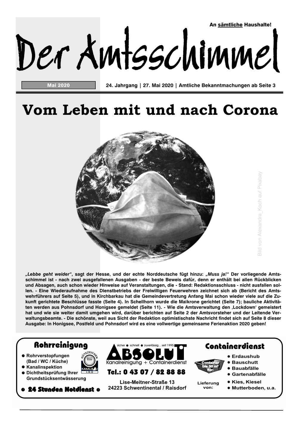 Vom Leben Mit Und Nach Corona