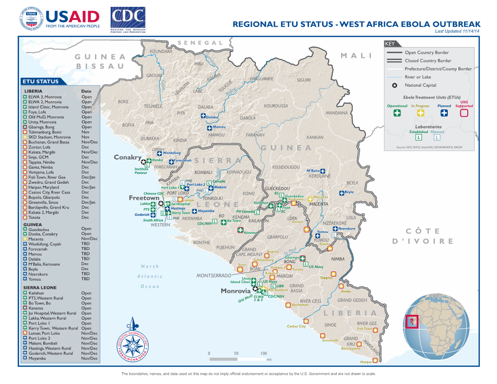 USG West Africa Ebola Outbreak