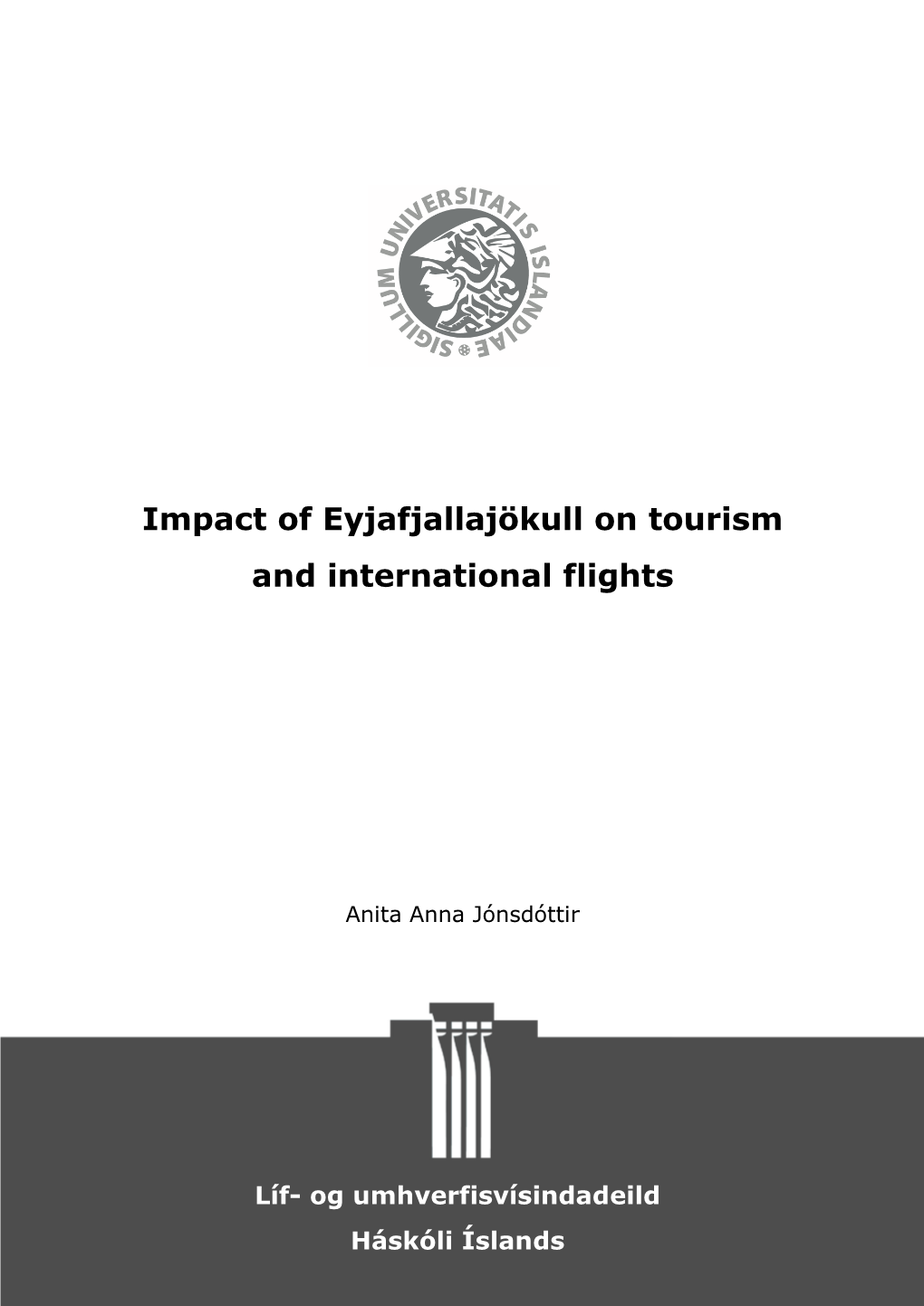 Impact of Eyjafjallajökull on Tourism and International Flights