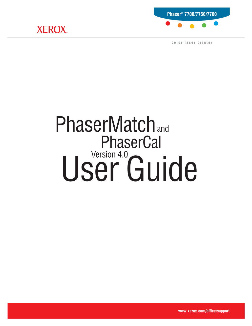 Phasermatch and Phasercal 4.0 User Guide I Contents