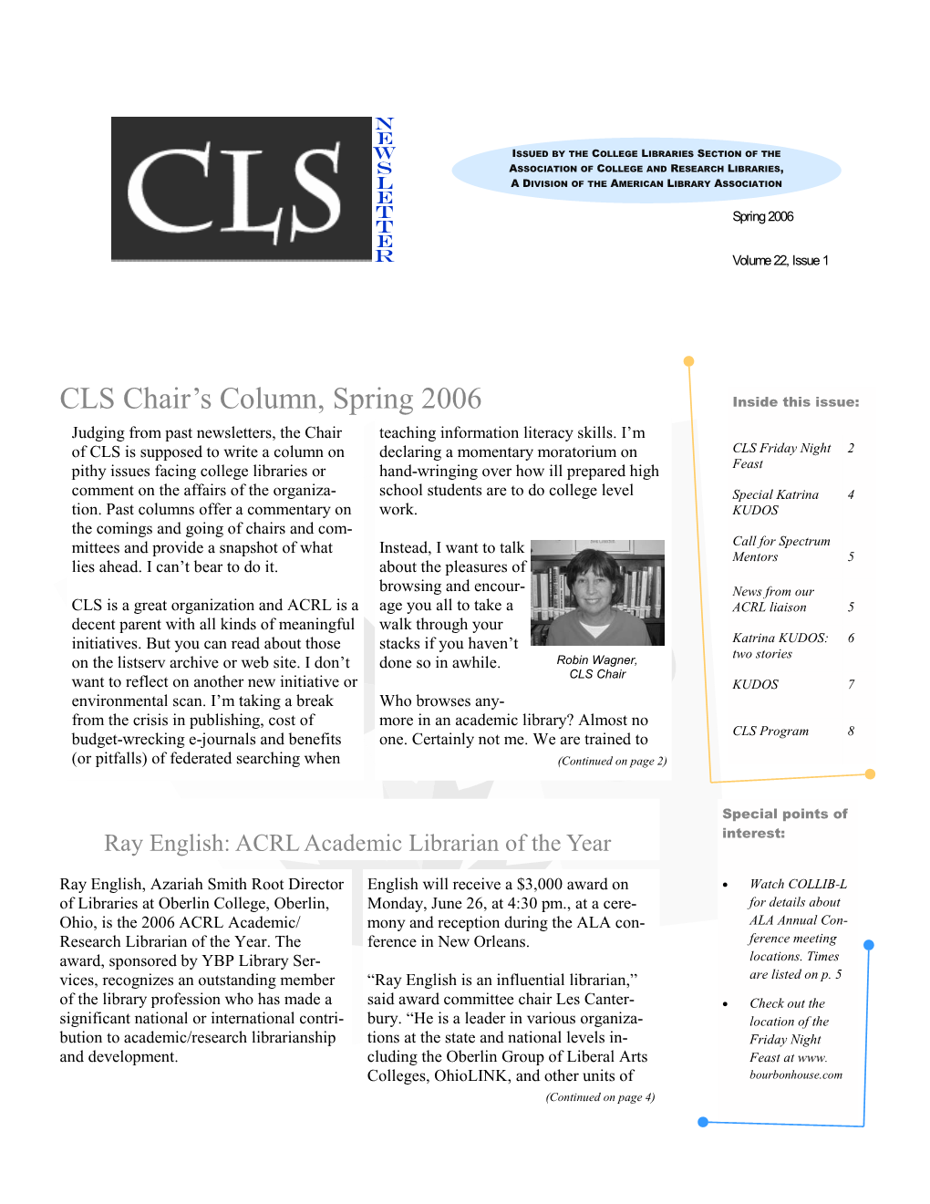 CLS Spring 2006